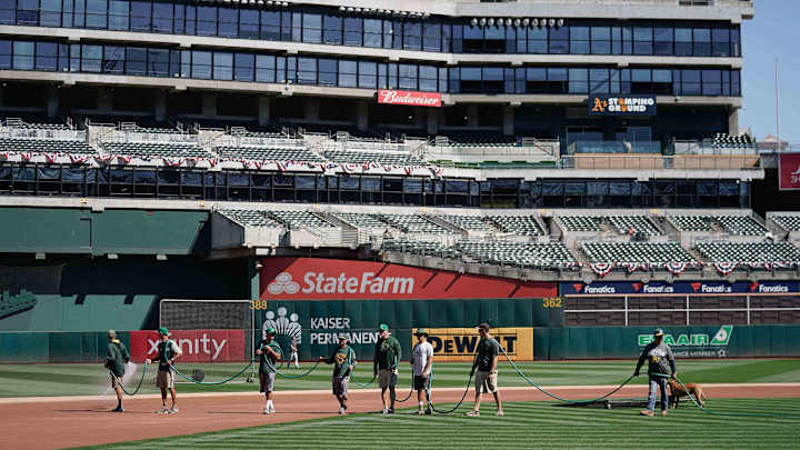 Is the Coliseum Ready if Athletics and MLB Get Going With Spring Training in June? Is the Coliseum Ready if Athletics and MLB Get Going With Spring Training in June?