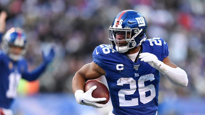 How Many Yards Will Saquon Barkley Rush For in 2020?