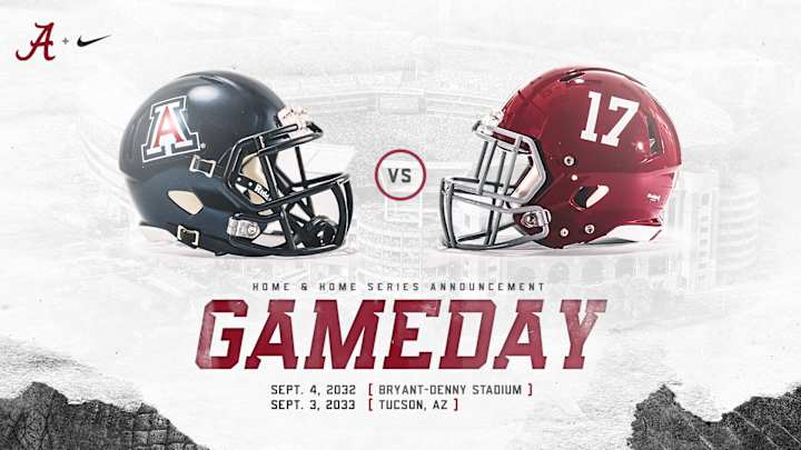 Alabama Football Schedules Home-And-Home Series With Arizona For 2032, 2033