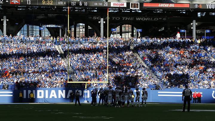 If No Fans in Stands, Colts Would Lose Less than Most NFL Teams