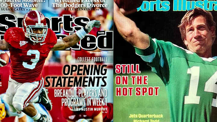 Alabama SI Cover Tournament: Still on the Hot Spot (Richard Todd) vs. Opening Statements (Trent Richardson) Alabama SI Cover Tournament: Still on the Hot Spot (Richard Todd) vs. Opening Statements (Trent Richardson)