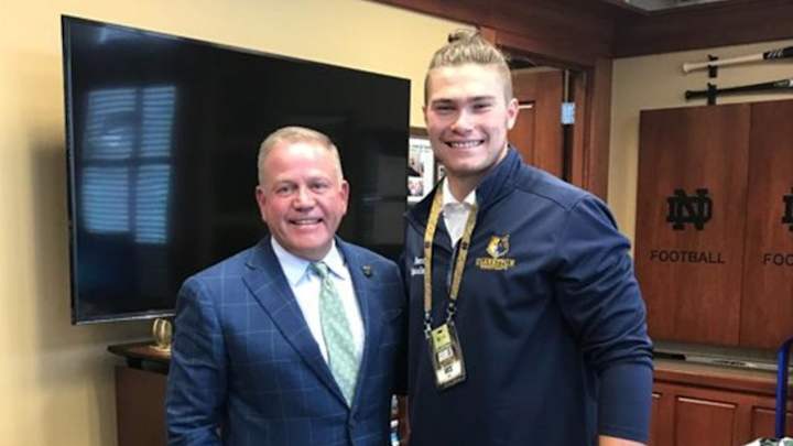 Notre Dame Makes Final 5 For OL Rocco Spindler