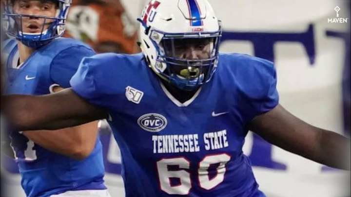 Bears' Lachavious Simmons Stands Alone as HBCU Pick Bears' Lachavious Simmons Stands Alone as HBCU Pick