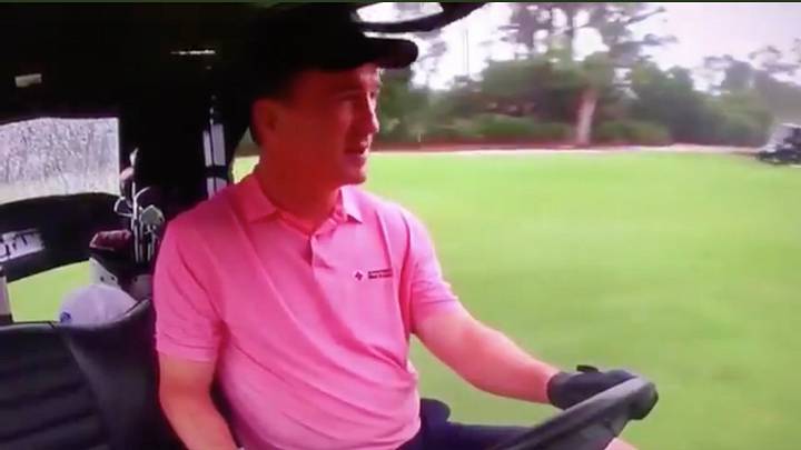 Watch: Peyton Manning's Hilarious Comments on Wearing Georgia Red and Black Watch: Peyton Manning's Hilarious Comments on Wearing Georgia Red and Black