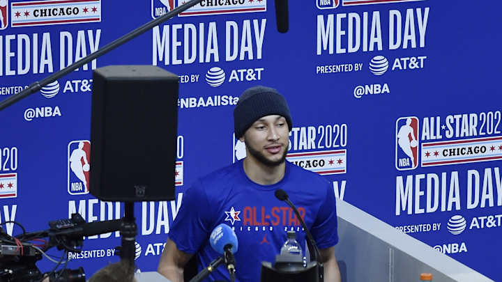 76ers' Ben Simmons Reveals Quarantine Workout Playlist