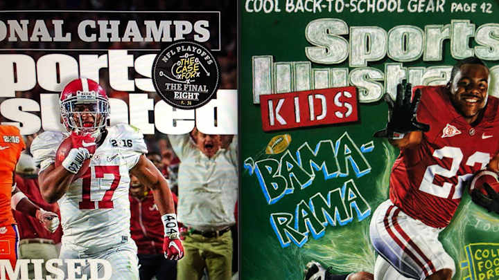Alabama SI Cover Tournament: The Promised Land (Kenyan Drake) vs. Bama Rama For Kids (Mark Ingram II) Alabama SI Cover Tournament: The Promised Land (Kenyan Drake) vs. Bama Rama For Kids (Mark Ingram II)