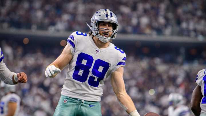 Blake Jarwin's Ready to Take Over as No. 1 Tight End Option for Dallas