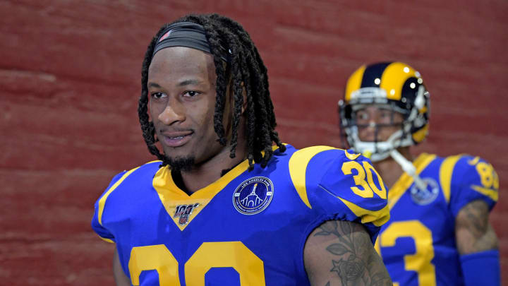 Todd Gurley shows off balance in workout video