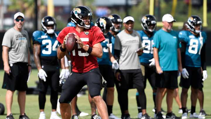Jaguars' Gardner Minshew Reflects on Physical Strides Made in Offseason Jaguars' Gardner Minshew Reflects on Physical Strides Made in Offseason