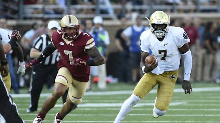 Linebacker Trevin Wallace Cites "Great Relationship" with Boston College Coaches