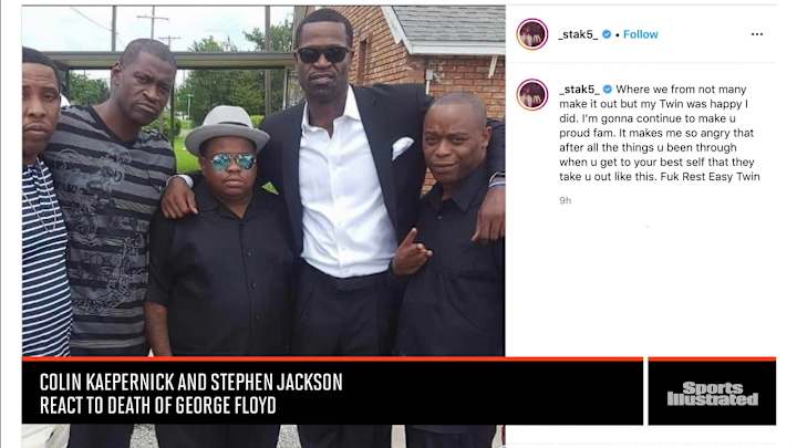 Colin Kaepernich and Stephen Jackson React to the Death of George Floyd