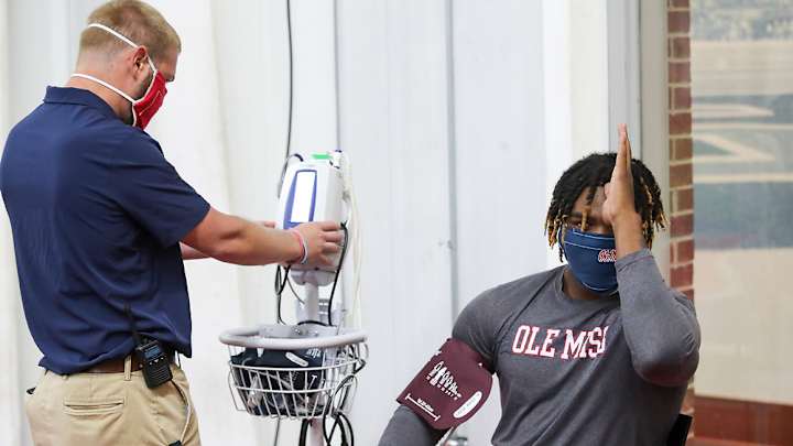 Thirteen Ole Miss Athletes, One Employee Positive For COVID-19, Constitutes Outbreak Thirteen Ole Miss Athletes, One Employee Positive For COVID-19, Constitutes Outbreak