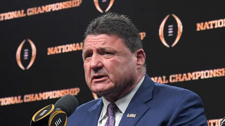 Ed Orgeron Grieving With His Nation, Players Over George Floyd's Death: 'It's Terrible' Ed Orgeron Grieving With His Nation, Players Over George Floyd's Death: 'It's Terrible'
