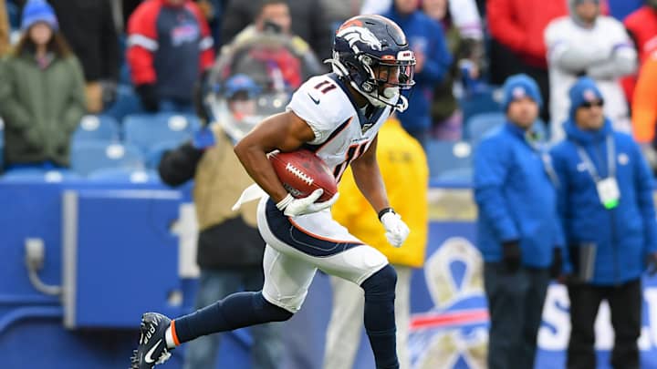 Broncos' WR/PR Diontae Spencer Reveals his Lofty Goals for 2020