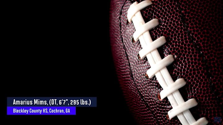 SI All-American Candidate Amarius Mims Highlights and Evaluation