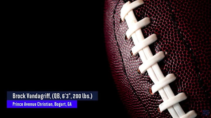 SI All-American Candidate Brock Vandagriff Highlights and Evaluation