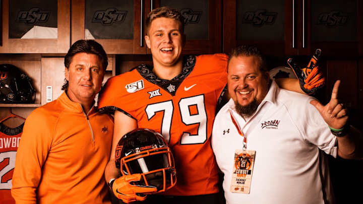 Logan Nobles Gives Pokes Their First O-Line Pledge