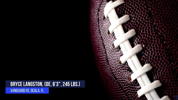 SI All-American Candidate Bryce Langston Highlights and Evaluation
