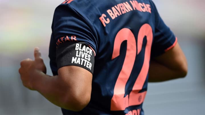 Bayern Munich Shows Support for Black Lives Matter With Special Shirts and Armbands