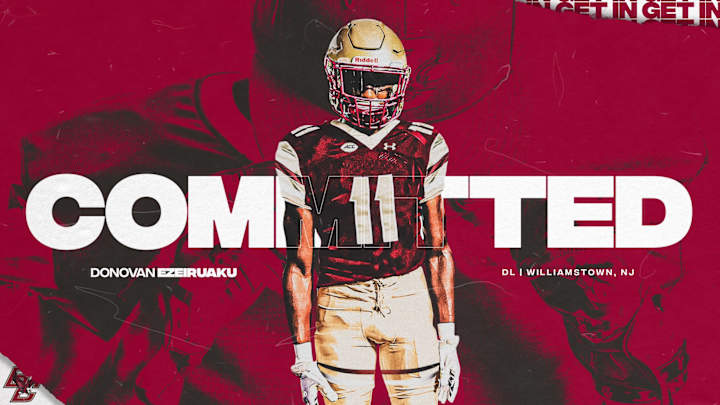 '21 Defensive End Donovan Ezeiruaku Commits to Boston College '21 Defensive End Donovan Ezeiruaku Commits to Boston College