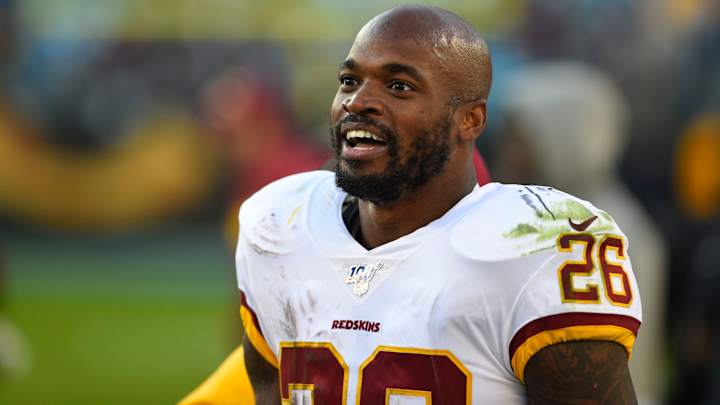 Adrian Peterson: 'Without a Doubt' Planning to Kneel During National Anthem Adrian Peterson: 'Without a Doubt' Planning to Kneel During National Anthem