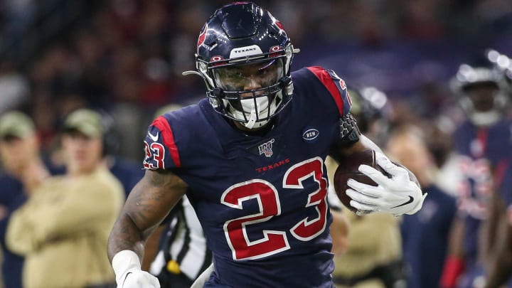 Carlos Hyde on his departure from the Texans: "We just didn't see eye to eye on things" Carlos Hyde on his departure from the Texans: "We just didn't see eye to eye on things"