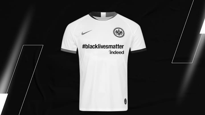 Eintracht Frankfurt Wears 'Black Lives Matter' Jersey vs. Bayern Munich