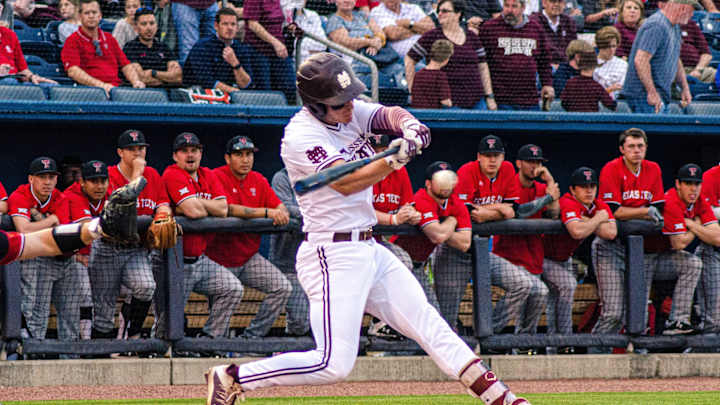 MLB Draft Results: Texas Rangers Select Mississippi State INF Justin Foscue at No. 14