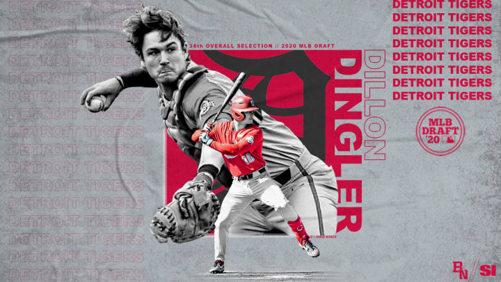 Ohio State's Dillon Dingler drafted by the Detroit Tigers