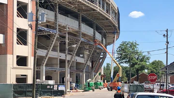 Postcard From Hard Hat Central, Otherwise Known as Tuscaloosa and Bryant-Denny Stadium