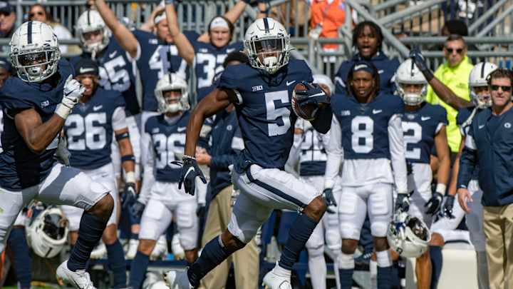 Penn State's Jahan Dotson Takes Another Coaching Change in Stride