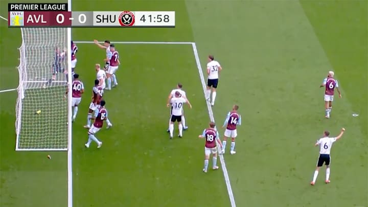 Goal-Line Technology Misses Obvious Sheffield United Goal in Scoreless Draw vs. Aston Villa Goal-Line Technology Misses Obvious Sheffield United Goal in Scoreless Draw vs. Aston Villa