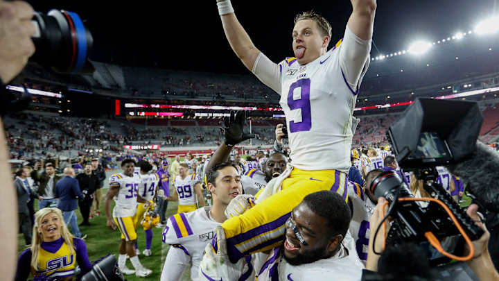 LSU Football Quarterback Joe Burrow Named Roy F. Kramer Male Athlete of the Year by SEC