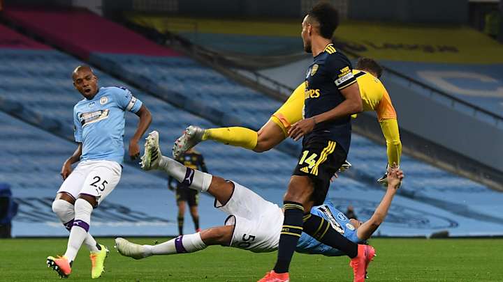 Man City's Eric Garcia Out of Hospital After Nasty Collision With Ederson