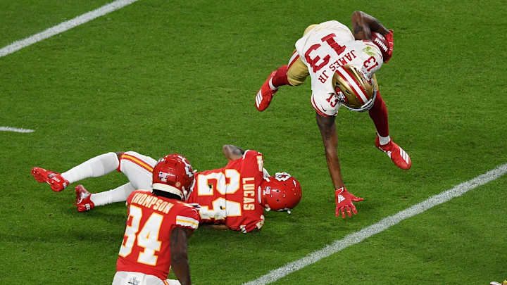 Richie James Jr. Breaks Wrist