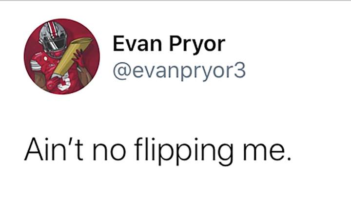 Recruiting: Running Back Evan Pryor not Flipping from Ohio State