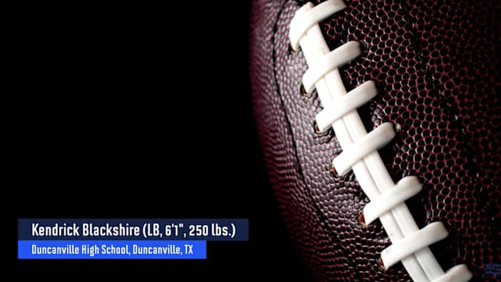 SI All-American Candidate Kendrick Blackshire Highlights and Evaluation