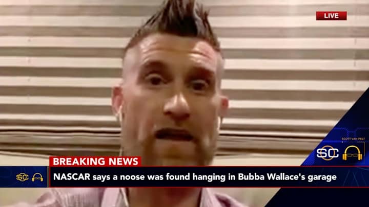 ESPN’s Marty Smith Shares Emotional Reaction to NASCAR Noose Incident