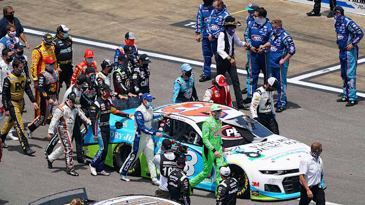 NASCAR Drivers Show Support for Bubba Wallace Ahead of Talladega Race