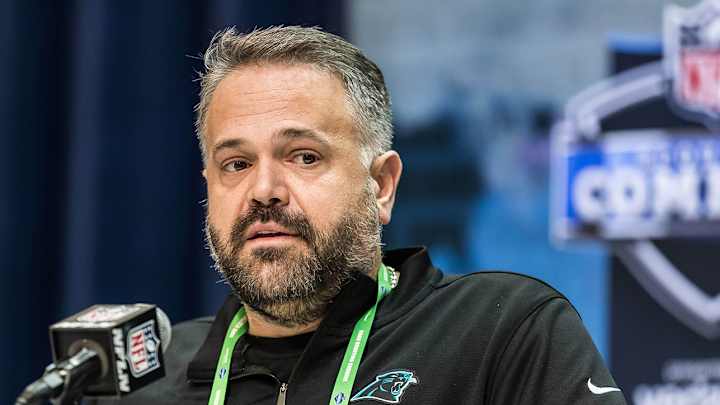 Panthers Coach Matt Rhule Considering Kneeling During National Anthem