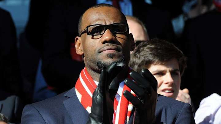 Liverpool Part-Owner LeBron James Celebrates Reds' Premier League Title