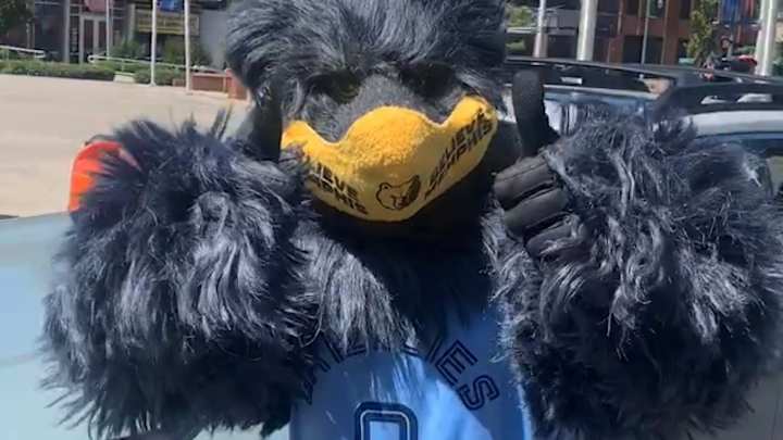 Memphis Grizzlies Distributed 'Believe Memphis' Face Mask To MVP Season Ticker Holders Memphis Grizzlies Distributed 'Believe Memphis' Face Mask To MVP Season Ticker Holders