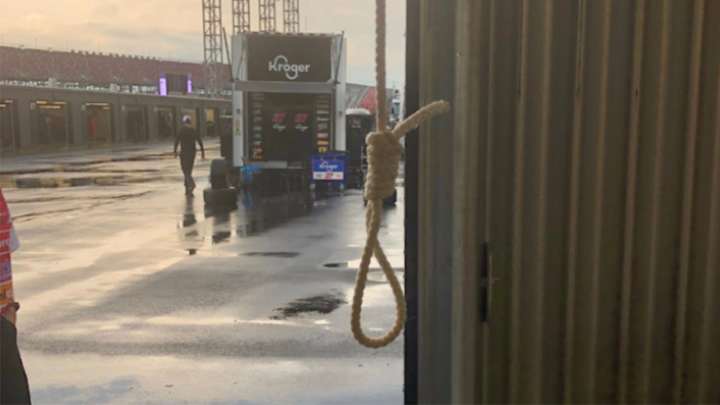 NASCAR Releases Photo of Noose Found in Bubba Wallace's Garage Stall