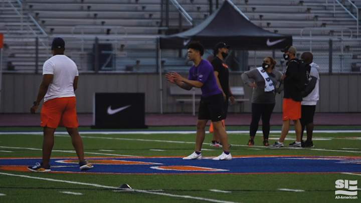 Caleb Williams Says He's "Picking At" Texas WR Commit Billy Bowman