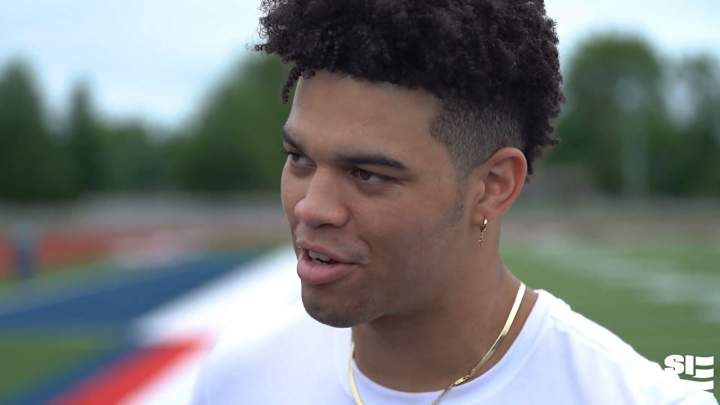 Caleb Williams Setting up Personal Friday Night Lights While Recruiting Targets