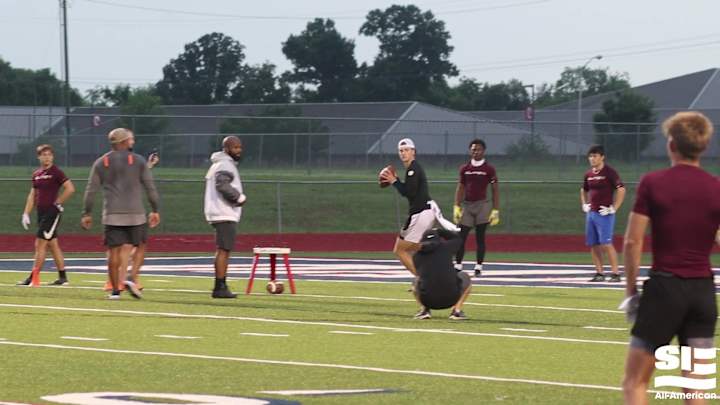 Watch Penn State Commit Christian Veilleux at the Elite 11 finals