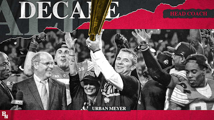 Urban Meyer Wins Big Ten Network Coach of the Decade Urban Meyer Wins Big Ten Network Coach of the Decade