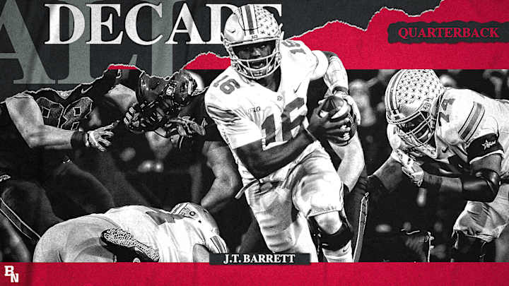 J.T. Barrett is Big Ten All-Decade First Team Quarterback J.T. Barrett is Big Ten All-Decade First Team Quarterback