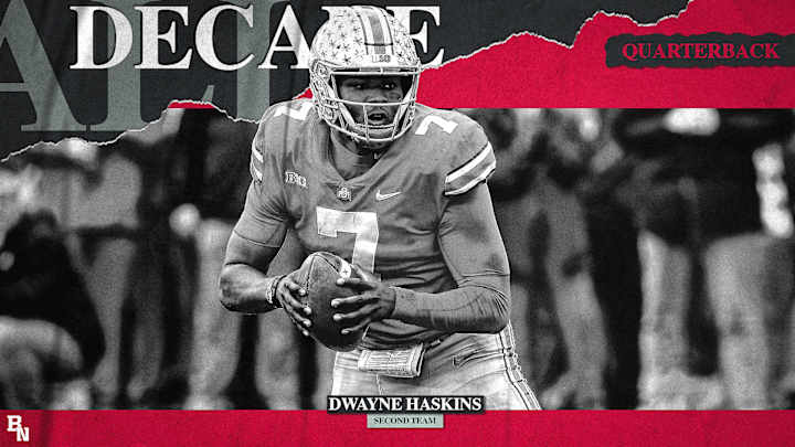 Dwayne Haskins Named Big Ten Second Team All-Decade