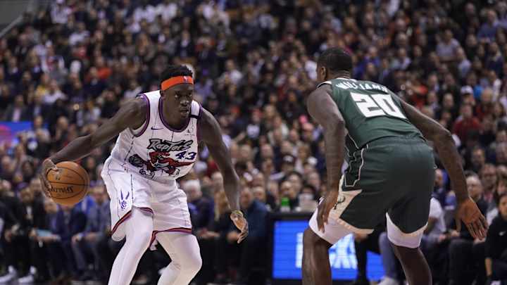 Raptors release TV schedule